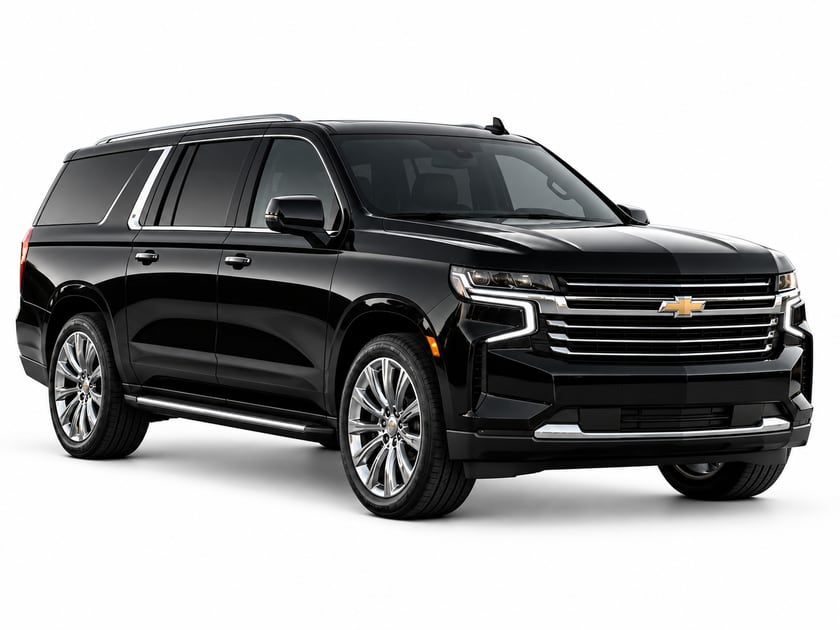 Chevrolet Suburban — Premium SUV, studio photograph
